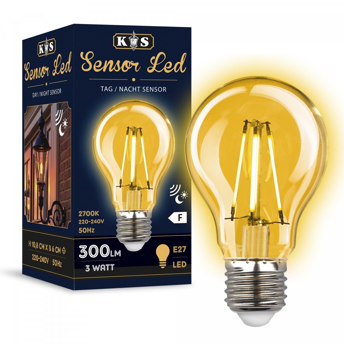 Sensor LED light source